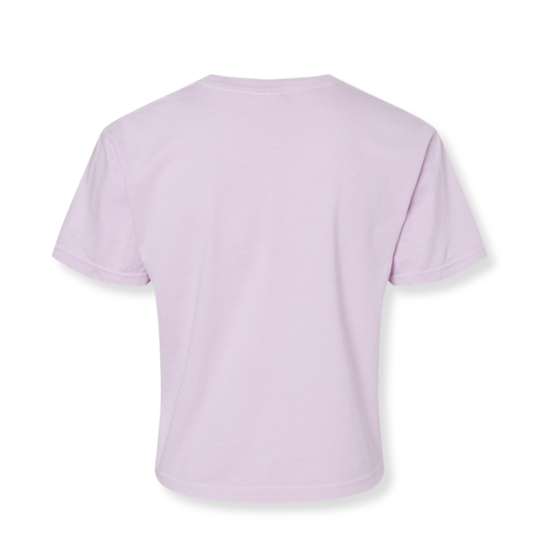Rather Be Boxy Tee - Light Purple