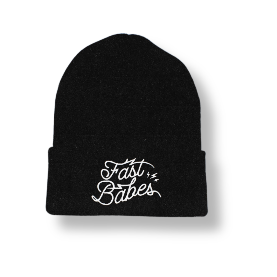 Black Electric Beanie