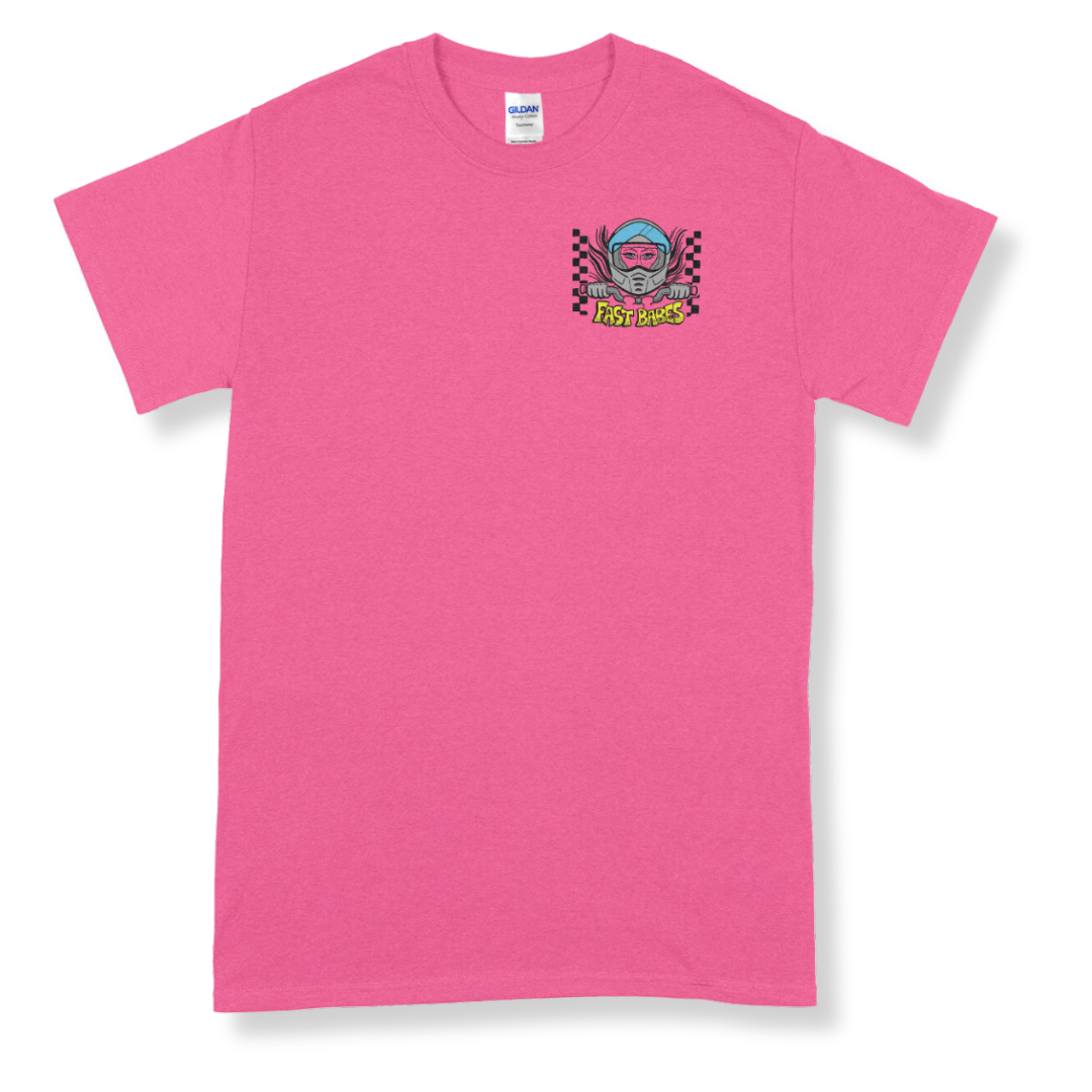 LOOK TWICE TEE - PINK