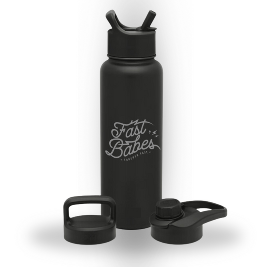 40 oz. Travel Bottle - Black